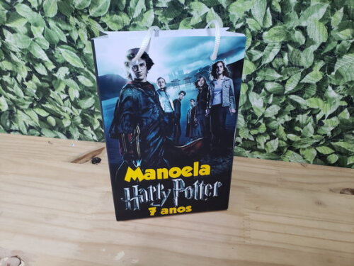 Harry Potter Sacola Personalizada Pronta Entrega