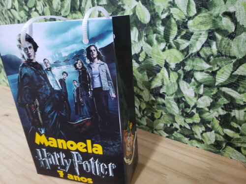 Harry Potter Sacola Personalizada Pronta Entrega
