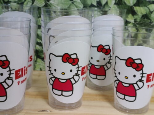 Hello Kitty Copo 300 ml Personalizado Pronta Entrega