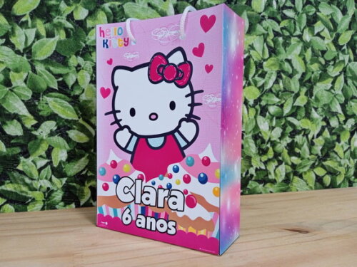 Hello Kitty Sacola Personalizada
