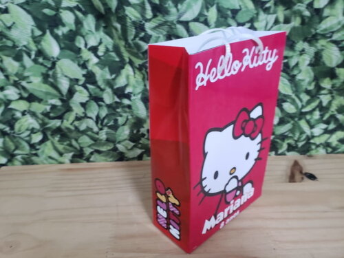 Hello Kitty Vermelha Sacola Personalizada Pronta Entrega