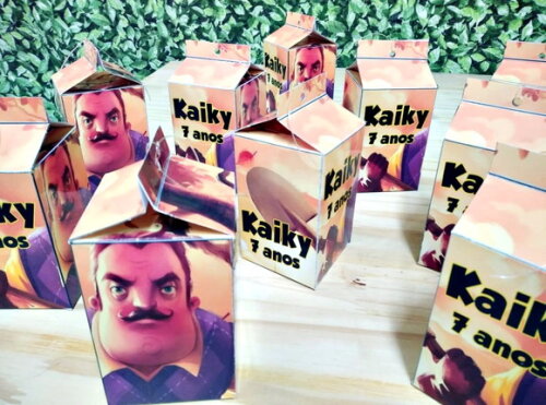 Hello Neighbor Caixa Milk Pronta Entrega