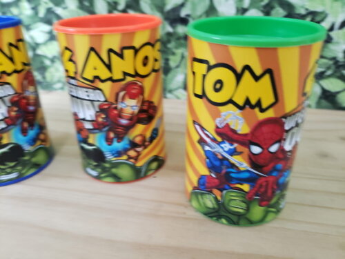 Herois Cofrinhos Personalizados Pronta Entrega