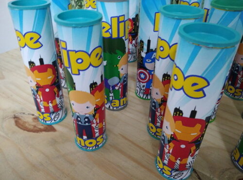 Heróis Cute Lembrancinha Pega Varetas Pronta Entrega