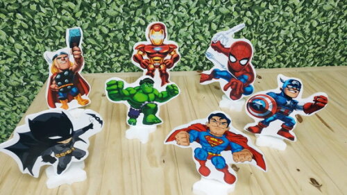 Herois Squaid Kit Displays Mesa 7 Peças
