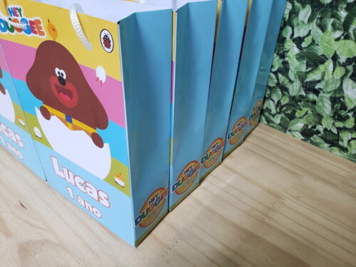 Hey Duggee Sacola Personalizada Pronta Entrega