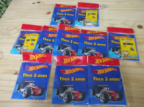 Hot Wheels Carderninho Personalizado P Entrega