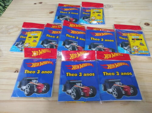 Hot Wheels Carderninho Personalizado P Entrega