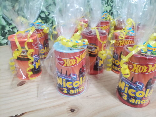 Hot Wheels Cofrinhos Personalizados e Embalados Pronta Entg