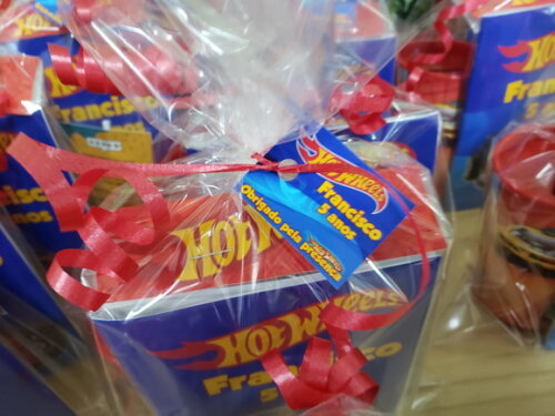 Hot Wheels Kit Lembrancinha Personalizado