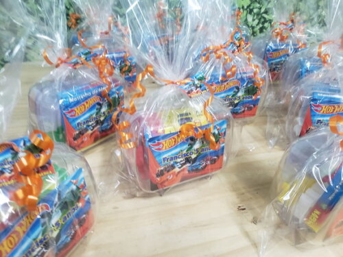 Hot Wheels Lembrancinha Personalizada Maletinha Embalada