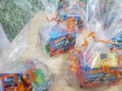 Hot Wheels Lembrancinha Personalizada Maletinha Embalada