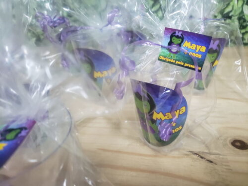 Hulk Menina Copos Personalizados e Embalados