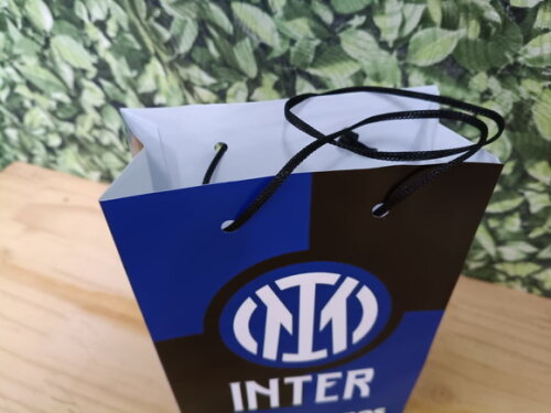 Inter de Milão Sacola Personalizada Tam 24x17x8 cm Pronta