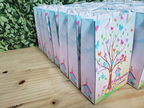 Jardim Encantado Sacola Personalizada Pronta Entrega