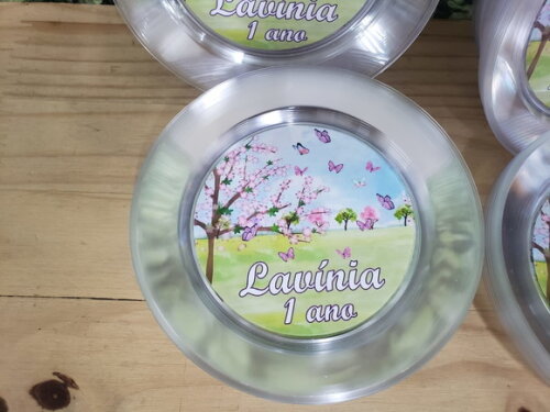 Jardim Prato Sobremesa Personalizado Pronta Entrega