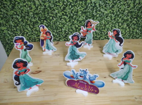 Jasmine Aladdin Kit de Mesa 8 Peças