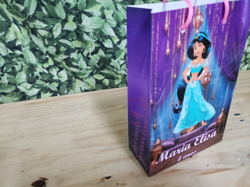 Jasmine Sacola Personalizada Pronta Entrega