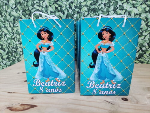 Jasmine Sacola Personalizada Pronta Entrega