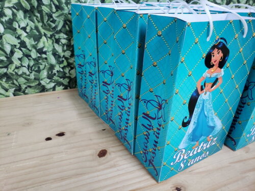 Jasmine Sacola Personalizada Pronta Entrega