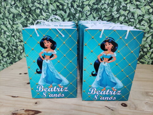 Jasmine Sacola Personalizada Pronta Entrega