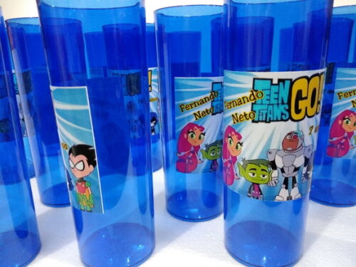 Jovens Titãs Copo Long Drink Personalizados