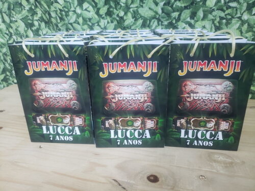 Jumanji Sacola Personalizada Pronta Entrega