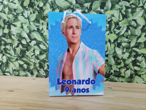 Ken Barbie Sacola Personalizada Pronta Entrega