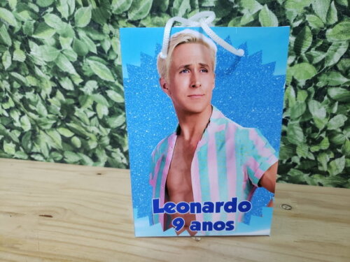 Ken Barbie Sacola Personalizada Pronta Entrega