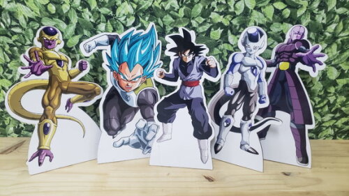 Kit Dragon Ball mdf 5 Peças