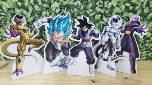 Kit Dragon Ball mdf 5 Peças