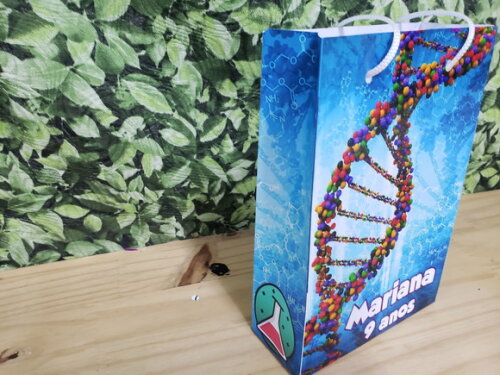 Laboratório Ciências Sacola Personalizada Pronta Entrega