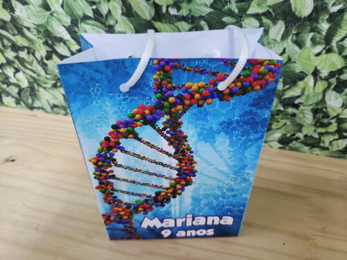 Laboratório Ciências Sacola Personalizada Pronta Entrega