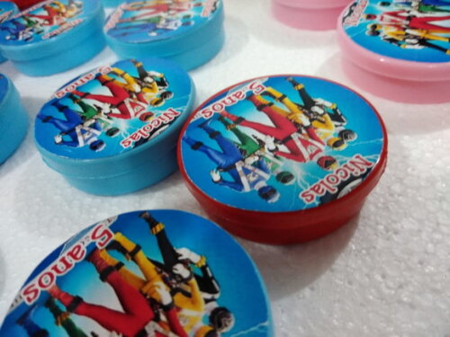 Latinhas Personalizadas Power Rangers