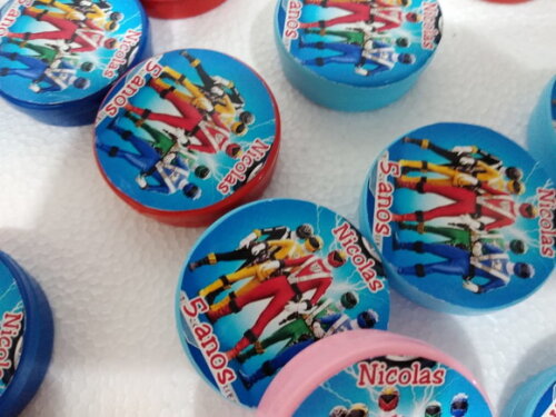 Latinhas Personalizadas Power Rangers