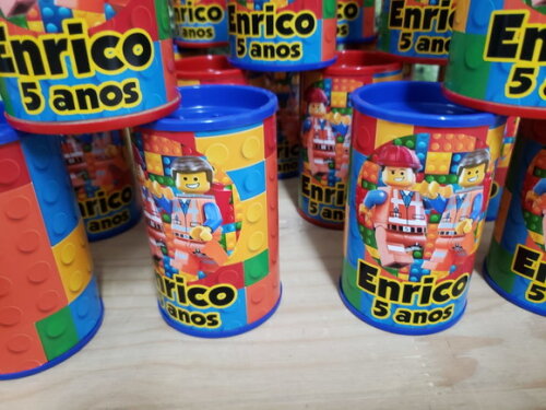 Lego Cofrinhos Personalizados Pronta Entrega