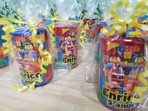Lego Cofrinho Personalizado Já Embalado Pronta Entrega