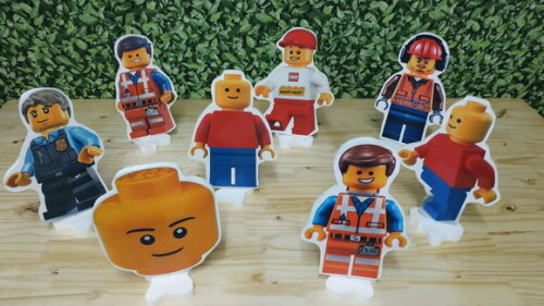 Lego Kit de Mesa Displays 8 Peças Pronta Entrega