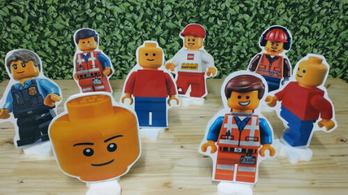 Lego Kit de Mesa Displays 8 Peças Pronta Entrega