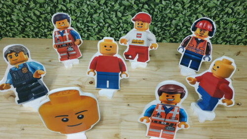 Lego Kit de Mesa Displays 8 Peças Pronta Entrega