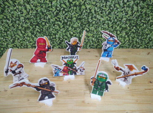 Lego Ninjago Kit de Mesa Displays 8 Peças Pronta Entrega