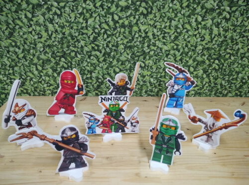 Lego Ninjago Kit de Mesa Displays 8 Peças Pronta Entrega