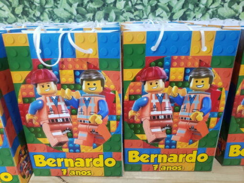 Lego Sacola Personalizada Pronta Entrega