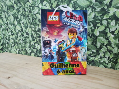 Lego Sacola Personalizada Pronta Entrega