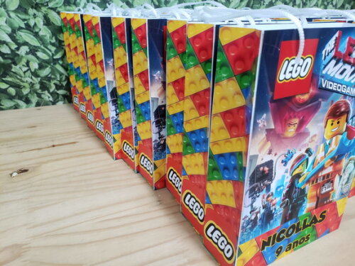 Lego Sacola Personalizada Pronta Entrega