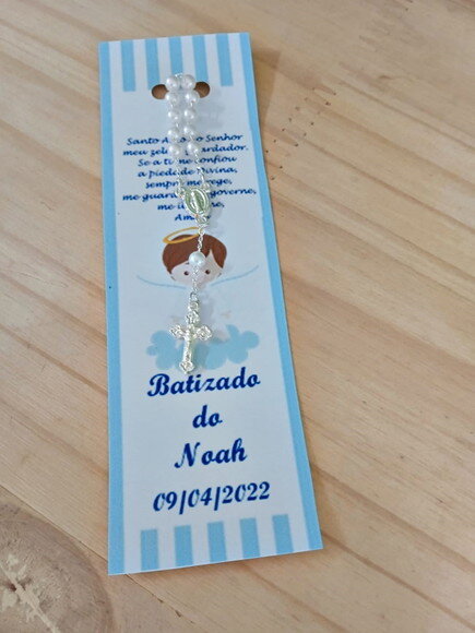 Lembrancinha Batizado Azul