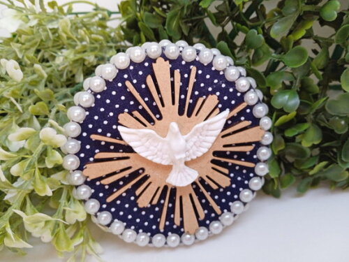 Lembrancinha Batizado Imã com Divino Menino