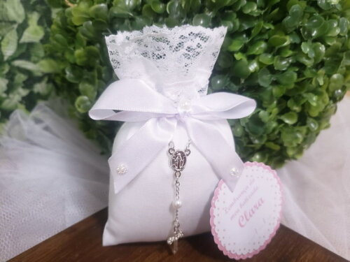 Lembrancinha Batizado Sachê Perfumado