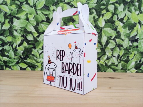 Lembrancinha Bento Flork Caixa Maleta