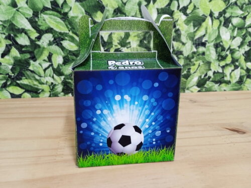 Lembrancinha Caixa Maleta Futebol